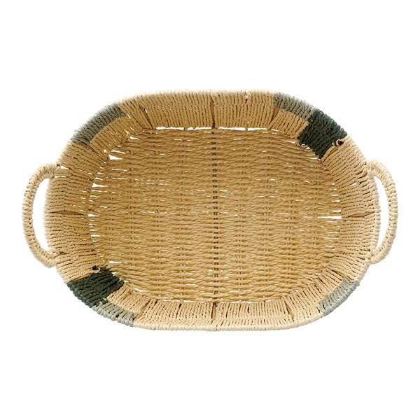 Купить Корзина плетеная овальная bodhran sage из коллекции ethnic, размер s в Астане и по всему Казахстану.Корзина плетеная овальная bodhran sage из коллекции ethnic, размер s, изображение 5