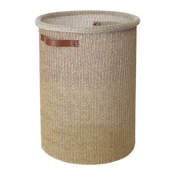 Купить Корзина для хранения sustainable collection, D42х55 см, бежевая в Астане и по всему Казахстану.Корзина для хранения sustainable collection, D42х55 см, бежевая