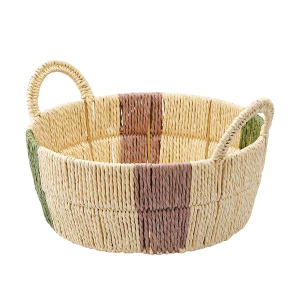 Купить Корзина плетеная круглая bodhran nature из коллекции ethnic, размер s в Астане и по всему Казахстану.Корзина плетеная круглая bodhran nature из коллекции ethnic, размер s, изображение 2