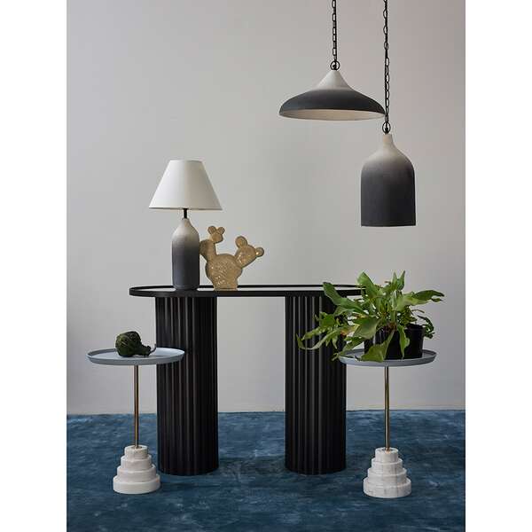 Купить Светильник подвесной sustainable collection, D44х19 см, черный/белый в Астане и по всему Казахстану.Светильник подвесной sustainable collection, D44х19 см, черный/белый, изображение 4