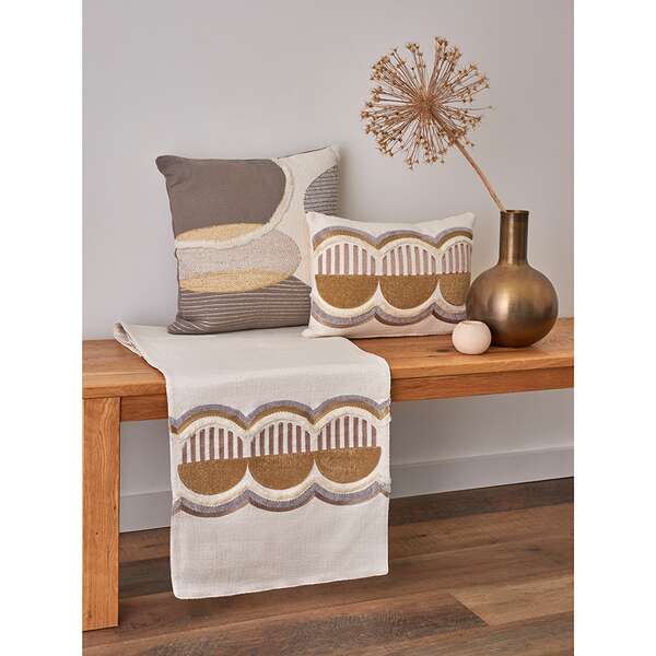 Купить Подушка декоративная chic beige из коллекции essential, 30х45 см в Астане и по всему Казахстану.Подушка декоративная chic beige из коллекции essential, 30х45 см, изображение 5