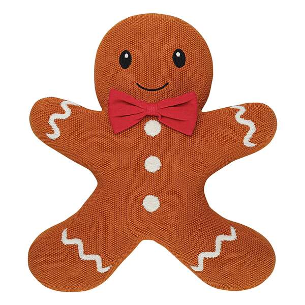 Купить Подушка вязаная classy gingerbread из коллекции new year essential, 40х50 см в Астане и по всему Казахстану.Подушка вязаная classy gingerbread из коллекции new year essential, 40х50 см