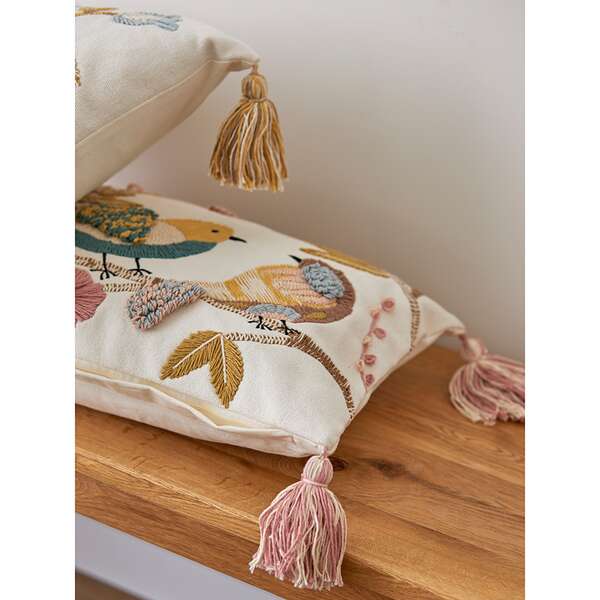 Купить Чехол на подушку декоративный exotic birds из коллекции ethnic, 35х60 см в Астане и по всему Казахстану.Чехол на подушку декоративный exotic birds из коллекции ethnic, 35х60 см, изображение 5