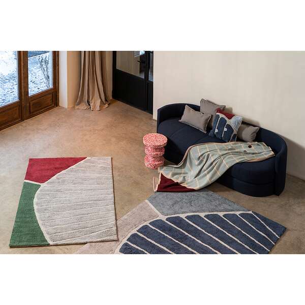 Купить Ковер из хлопка с рисунком tea plantation из коллекции terra, 160х230 см в Астане и по всему Казахстану.Ковер из хлопка с рисунком tea plantation из коллекции terra, 160х230 см, изображение 8