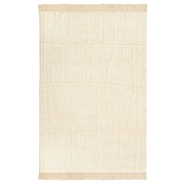 Купить Ковер из новозеландской шерсти и хлопка raipur из коллекции ethnic, 120х180см в Астане и по всему Казахстану.Ковер из новозеландской шерсти и хлопка raipur из коллекции ethnic, 120х180см