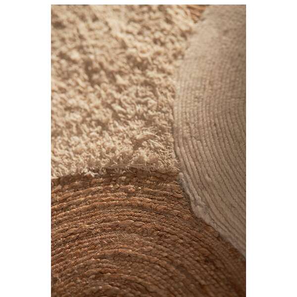 Купить Ковер из джута, шерсти из хлопка agra из коллекции ethnic, 120х180см в Астане и по всему Казахстану.Ковер из джута, шерсти из хлопка agra из коллекции ethnic, 120х180см, изображение 3